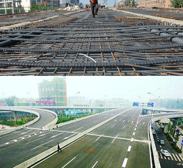 兴奥伟业钢材供应高架桥项目